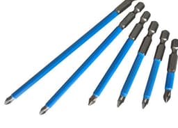 image-Anti-Slip Bit Strong Magnetic Single-Head Phillips Pozi Electric Wind Bit Screwdriver Mouth Screwdriver Head Wind Cape Electric Bit