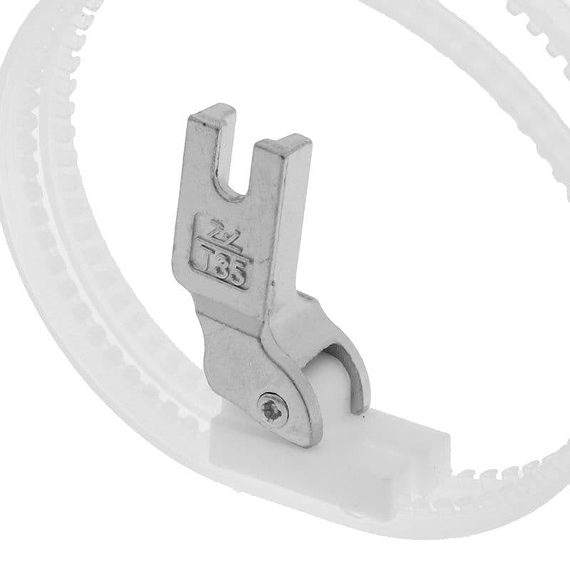 image-Apron Presser Foot Roller Presser Foot For Leather Belt Presser Foot