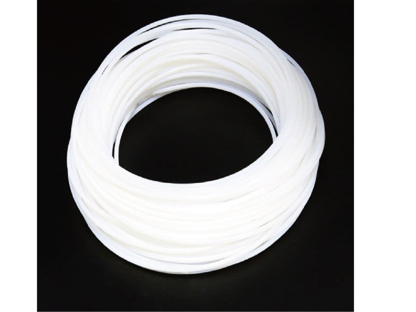 image-Teflon Tube 3D Printer Accessories Nozzle Acid And Alkali Resistant PTFE Tube PTFE Tube