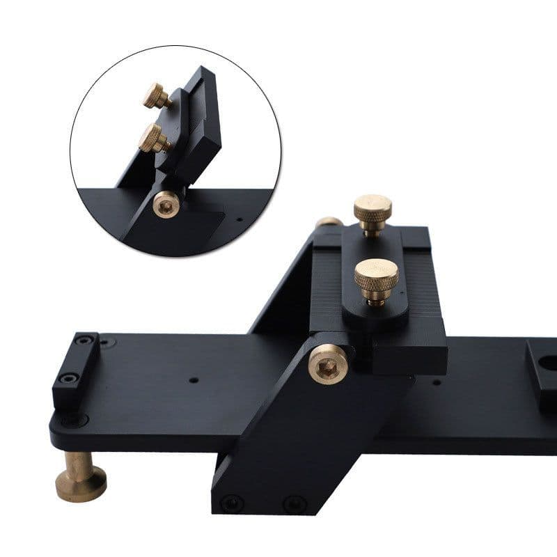 image-Sharpening Frame Aluminum Alloy Fixed Angle Sharpener Woodworking Chisel Non Slip
