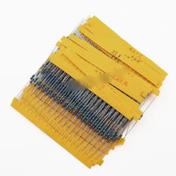 image-1-4W Five-color Ring Metal Film Resistance Pack Of 30 Values 20 Each 600pcs