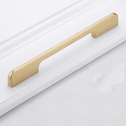 image-Gold Handle Closet Door Handle Drawer Cabinet Shoe Cabinet Single Hole Handle