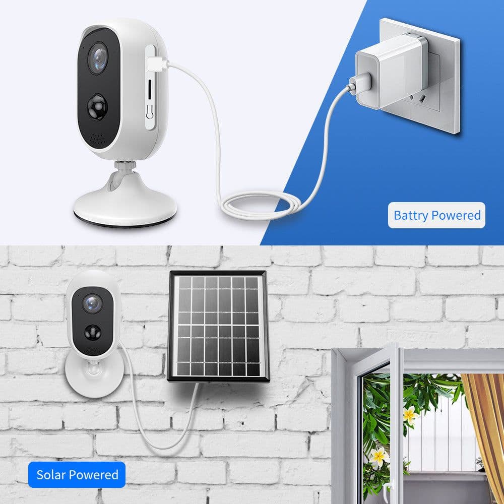 image-Battery Surveillance Camera Outdoor Waterproof Mobile Phone Remote Real-Time Viewing Hd Night Vision
