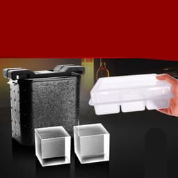 image-Whiskey Ice Cube Ice Hockey Skull Ice Box Crystal Ice Cube Ice Tray Mold