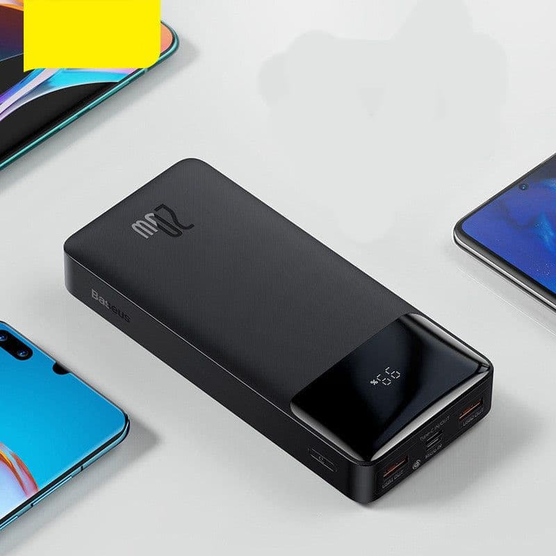 image-Power Bank Portable Charging Poverbank Mobile Phone External Battery Quick Charger Powerbank
