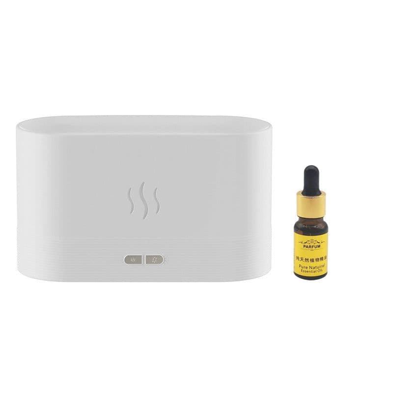 image-Drop Shipping Factory Direct Sale Fire Flame Humidifier Aroma Diffuser 2022 Air Essential Oil Ultrasonic Humidifier