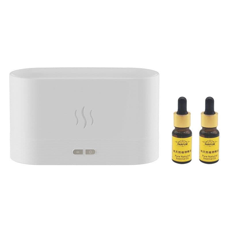 image-Drop Shipping Factory Direct Sale Fire Flame Humidifier Aroma Diffuser 2022 Air Essential Oil Ultrasonic Humidifier