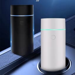 image-Dropshipping Car Diffuser Aroma Ultrasonic Water Mist Humidifier Lighting Oils Diffuser Car Aroma Diffuer Humidifier