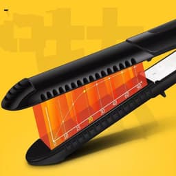 image-Straightening And Curling Dual-Purpose Hair Straightening Splint Mini Curling Iron Curling Iron Hair Straightener