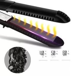 image-Straightening And Curling Dual-Purpose Hair Straightening Splint Mini Curling Iron Curling Iron Hair Straightener