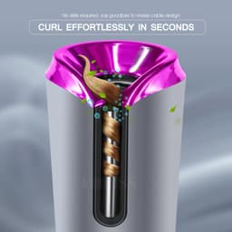 image-Hair Curling Iron Portable Automatic Hair Curling Iron Multifunctional Usb Charging