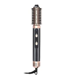image-4 Heads Hot Air Black Cold Air Comb Hair Dryer Hair Dryer Hair Dryer Curled Iron Rotating Brush 4 In 1