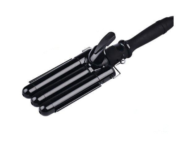 image-Small Curling Iron Water Corrugated Three-Tube Electric Curling Iron