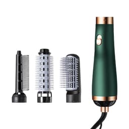 image-Three-in-one Hair Dryer Change Comb Straight Hair Comb Curly Hair Comb