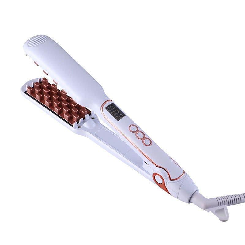 image-Hairdressing Tools Fluffy Hair Straightener Styling Hair Straightener