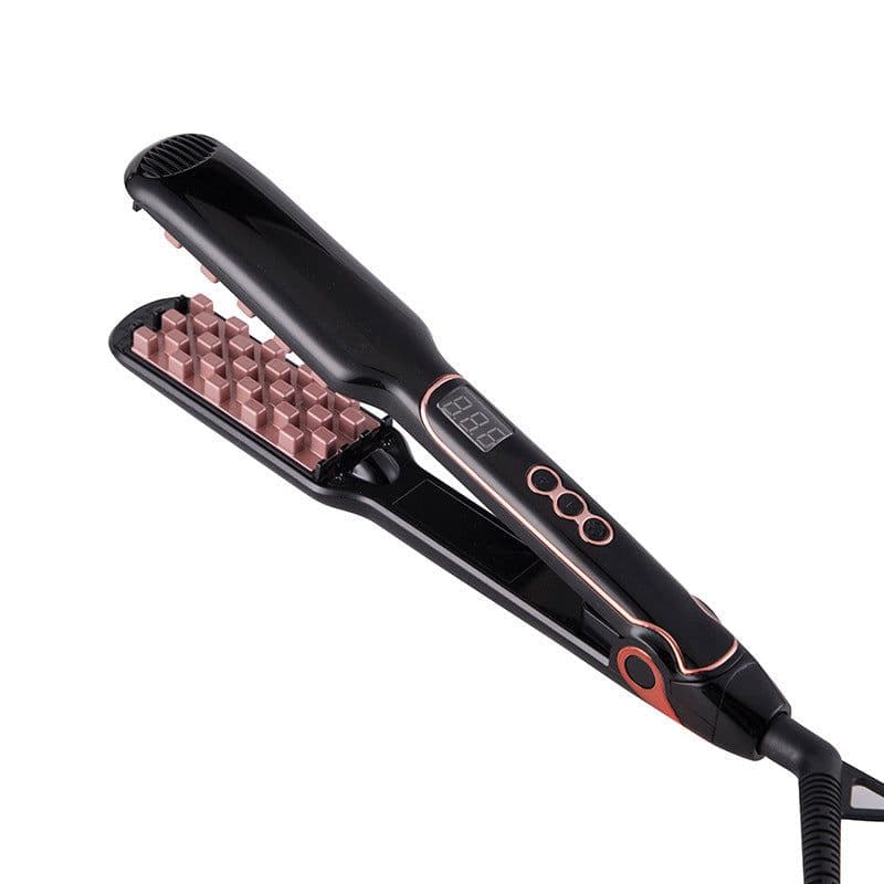 image-Hairdressing Tools Fluffy Hair Straightener Styling Hair Straightener