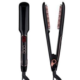 image-Hairdressing Tools Fluffy Hair Straightener Styling Hair Straightener
