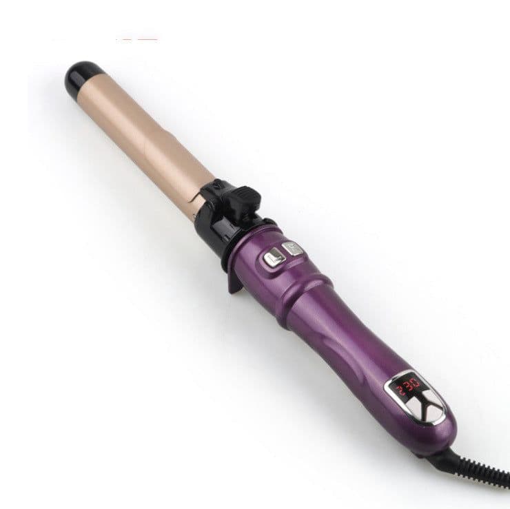 image-Otating Curling Iron Curling Wand Automatic Hair Curler 30s Instant Heat Auto Hair Waver Hair Styling Irons