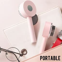 image-CN 3D Air Cushion Massager Brush With Retractable Bristles Self Cleaning Hair Brush Massage One-key Self-cleaning Hair Brush Anti-Static Airbag Massage Comb For Women Curly Hair Brush
