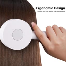 image-CN 3D Air Cushion Massager Brush With Retractable Bristles Self Cleaning Hair Brush Massage One-key Self-cleaning Hair Brush Anti-Static Airbag Massage Comb For Women Curly Hair Brush