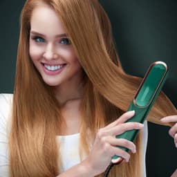image-Electric Anion Hair Curler Hair Curler And Straightener Dual-use Hair Straightener