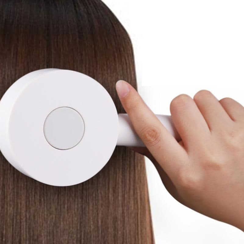 image-One-key Self-cleaning Hair Brush For Women Curly Hair Brush Anti-Static Airbag Massage Comb Airbag Massage Scalp Comb Professional Detangling One-key Self-cleaning
