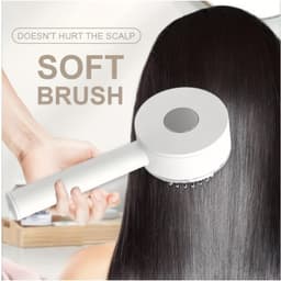 image-One-key Self-cleaning Hair Brush For Women Curly Hair Brush Anti-Static Airbag Massage Comb Airbag Massage Scalp Comb Professional Detangling One-key Self-cleaning