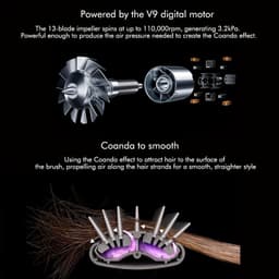 image-New Hair Dryer Multi Hair Styler 5 In1 Curling Iron Hair