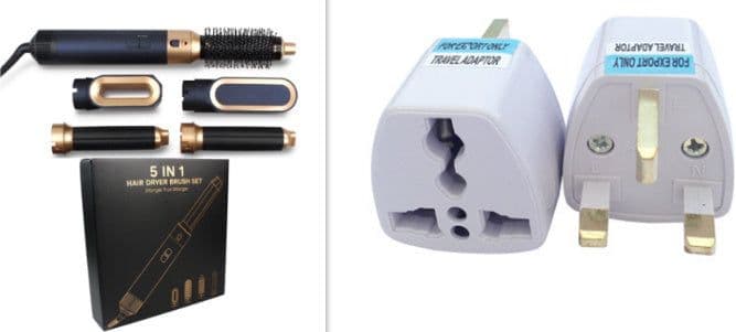 image-New Hair Dryer Multi Hair Styler 5 In1 Curling Iron Hair