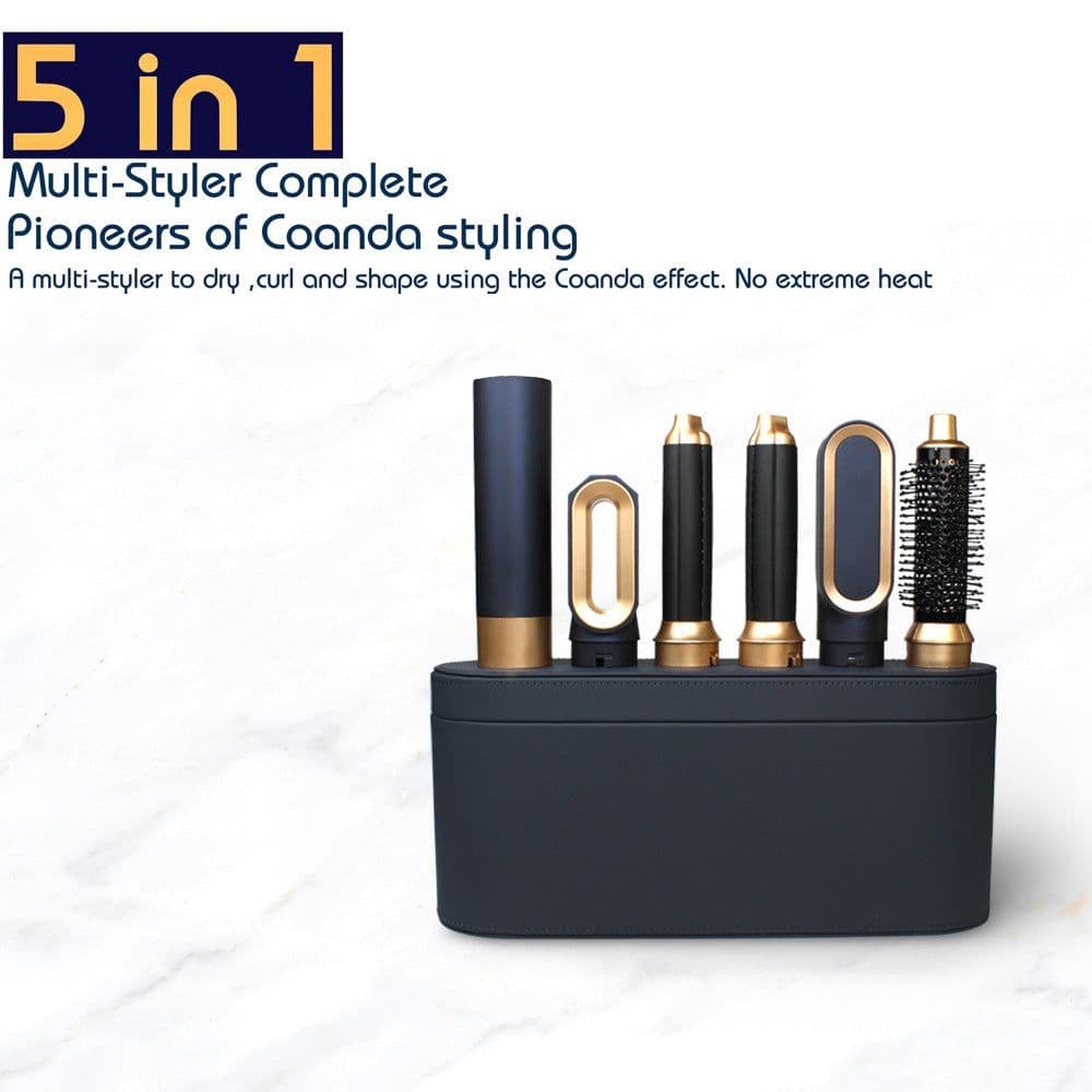 image-New Hair Dryer Multi Hair Styler 5 In1 Curling Iron Hair