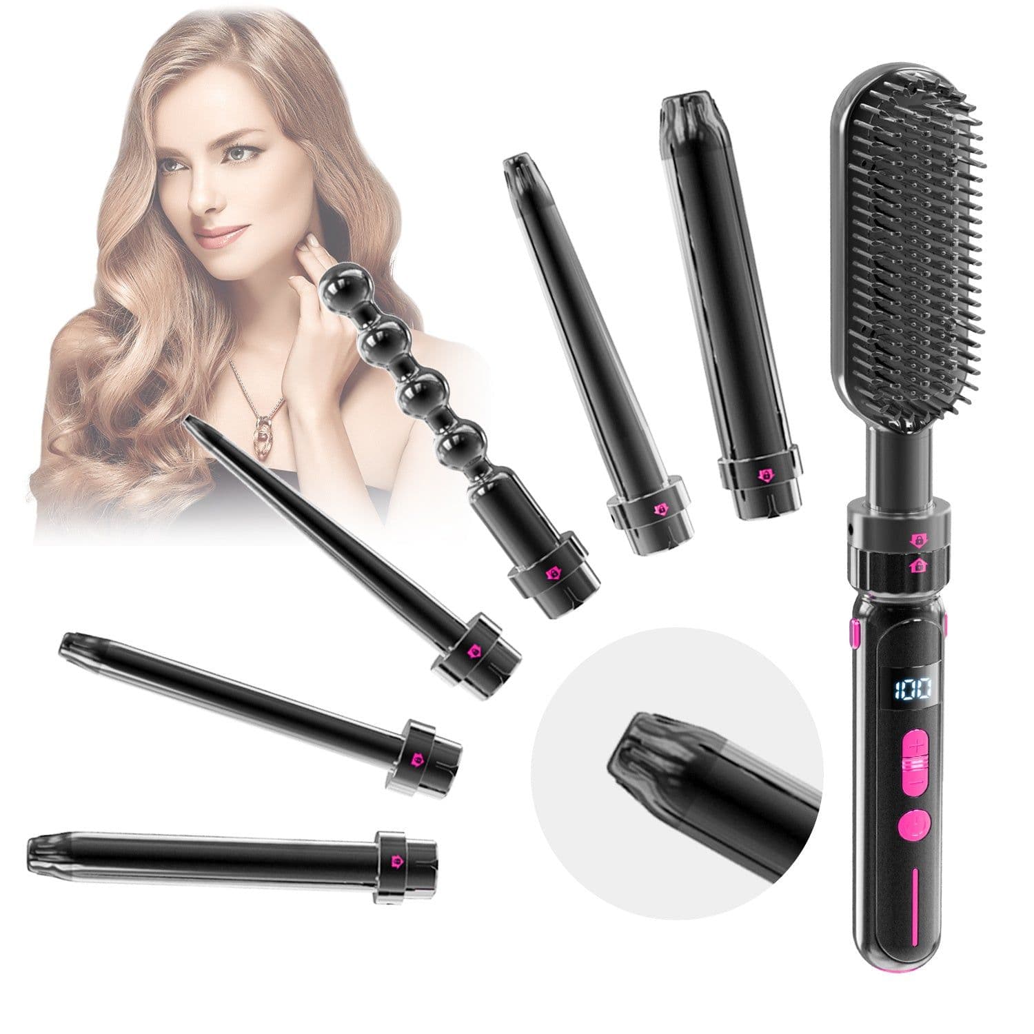 image-Safety Against Scalding Easy To Use Curly Hair Sticks