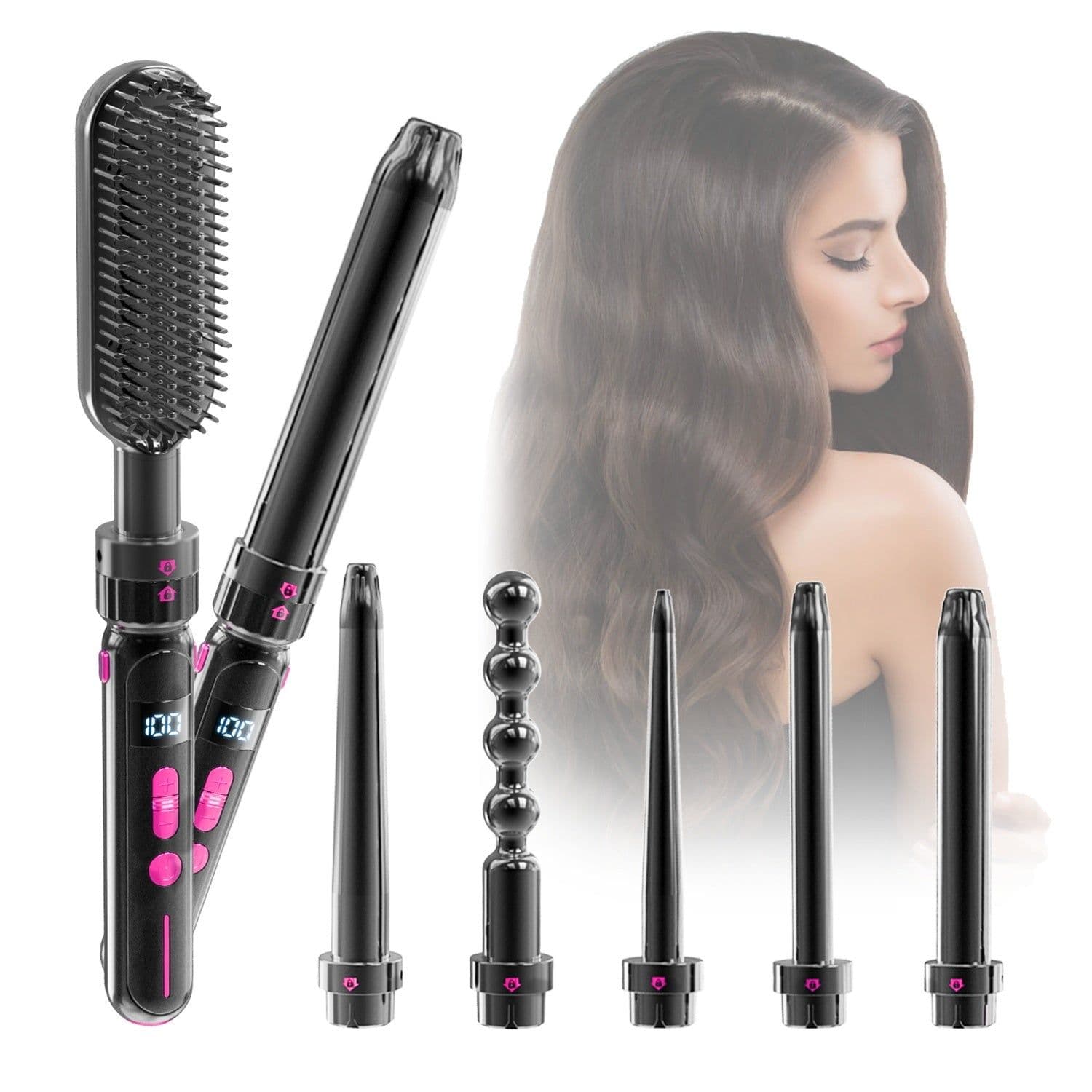 image-Safety Against Scalding Easy To Use Curly Hair Sticks