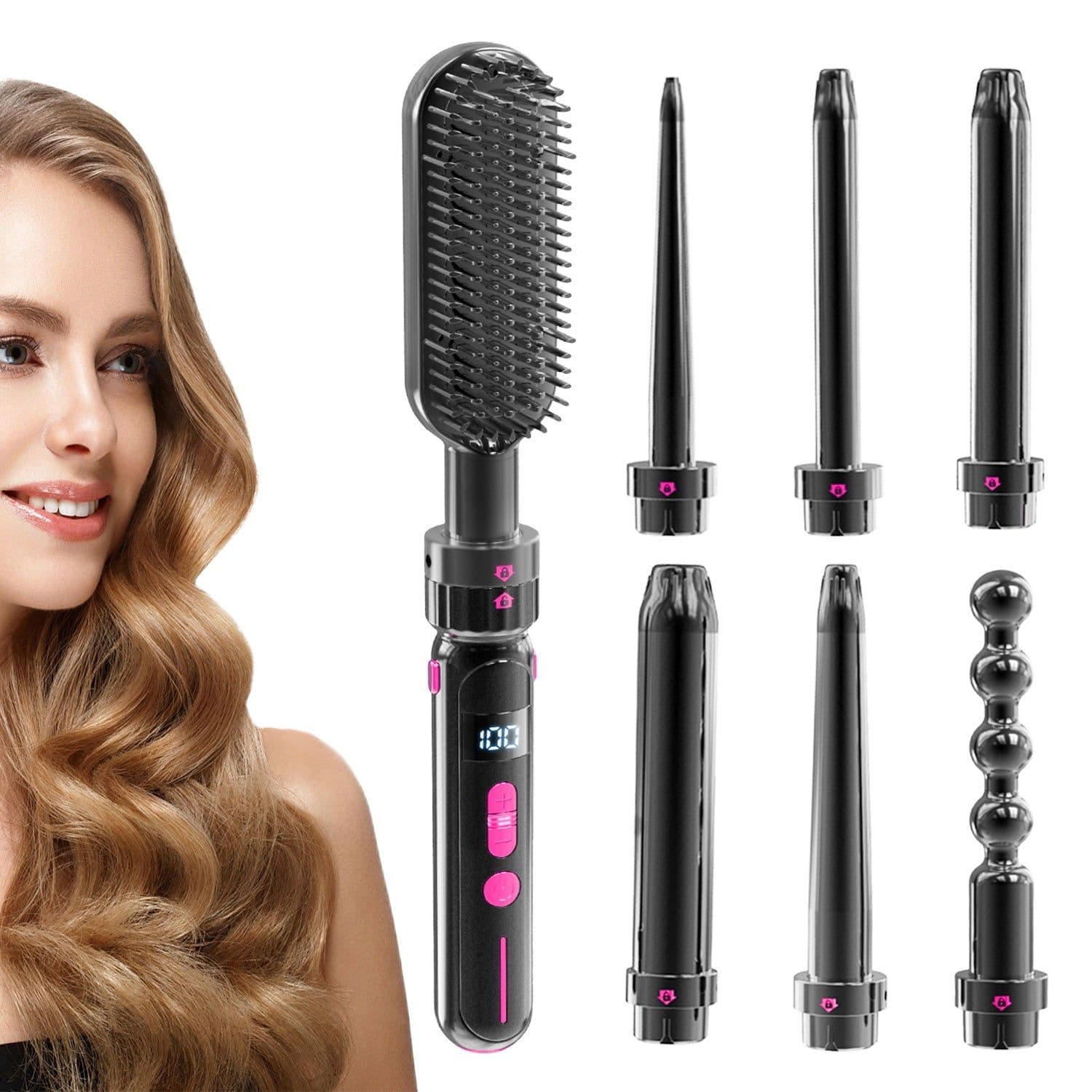 image-Safety Against Scalding Easy To Use Curly Hair Sticks