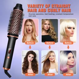 image-Hair Curler Straight Comb Multifunctional Household Portable