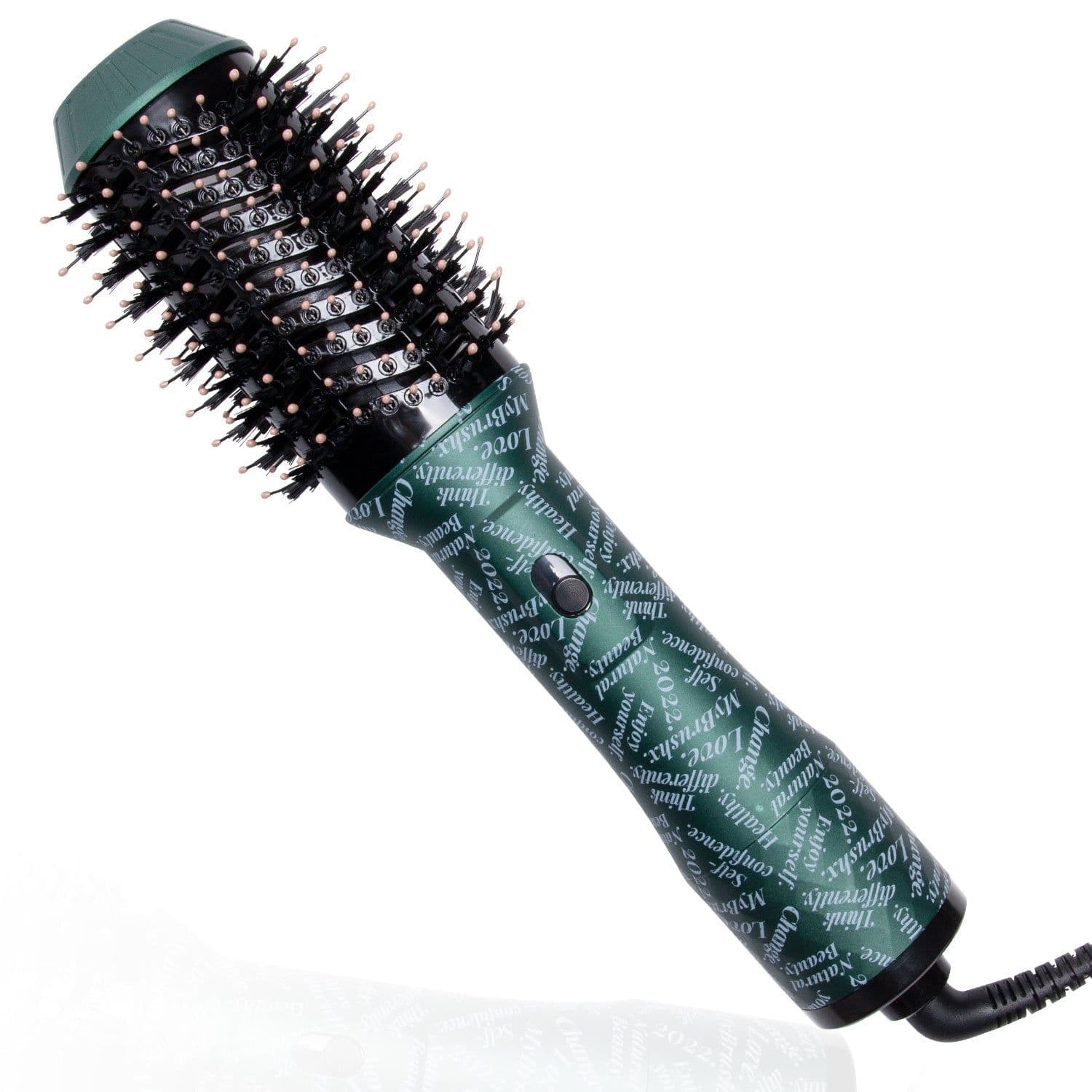 image-Hair Dryer Brush, Hot Air Brush With Enhanced Barrel, Blow Dryer Brush And Styler Volumize In One, Hair Dryer Multifunctional Ceramic Tourmaline Negative Ion Hot Air Styling Brush For Women