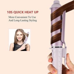 image-40mm Curling Wand Curling Tongs Big Barrel Curling Iron Professional Hair Curler