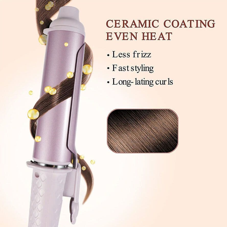 image-40mm Curling Wand Curling Tongs Big Barrel Curling Iron Professional Hair Curler