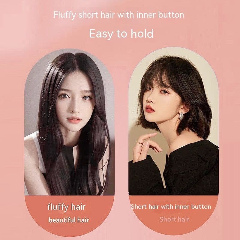 image-Wireless Straight Comb Anion Does Not Hurt Hair Portable Hair Curler And Straightener Dual-use