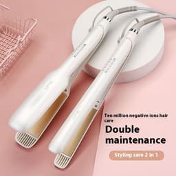 image-Hair Curler And Straightener Dual-use Electric Hair Straightener Does Not Hurt Hair Straightener