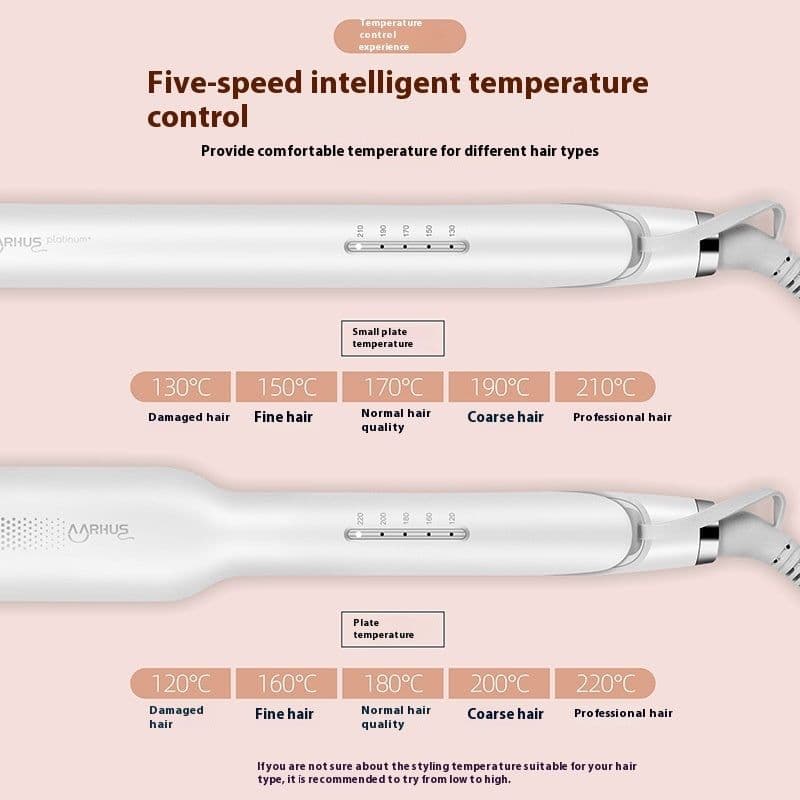 image-Hair Curler And Straightener Dual-use Electric Hair Straightener Does Not Hurt Hair Straightener
