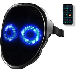 image-Halloween Face Masks Full Color LED Luminous Mask Face Changing Mask Party Bar Props