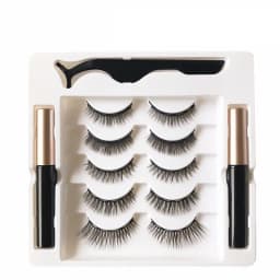 image-Five Pairs Of Magnetic Eyeliner Eyelashes Set