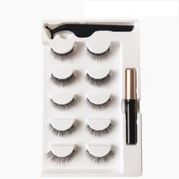 image-Five Pairs Of Magnetic Eyeliner Eyelashes Set