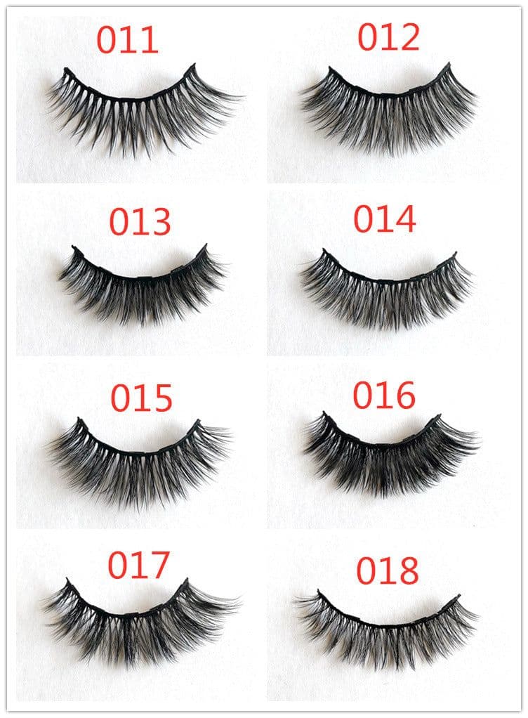 image-Five Pairs Of Magnetic Eyeliner Eyelashes Set