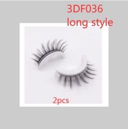 image-Reusable 3D Mink Lashes Natural False Eyelashes Self Adhesive Fake Glue Free Makeup Eyelash Extension Silk