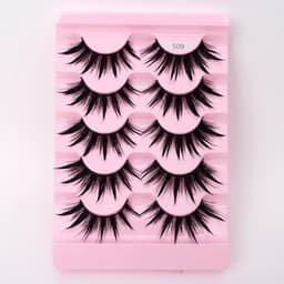 image-Natural 3D Dramatic Fairy Clusters Manga Lashes Fake Eyelashes