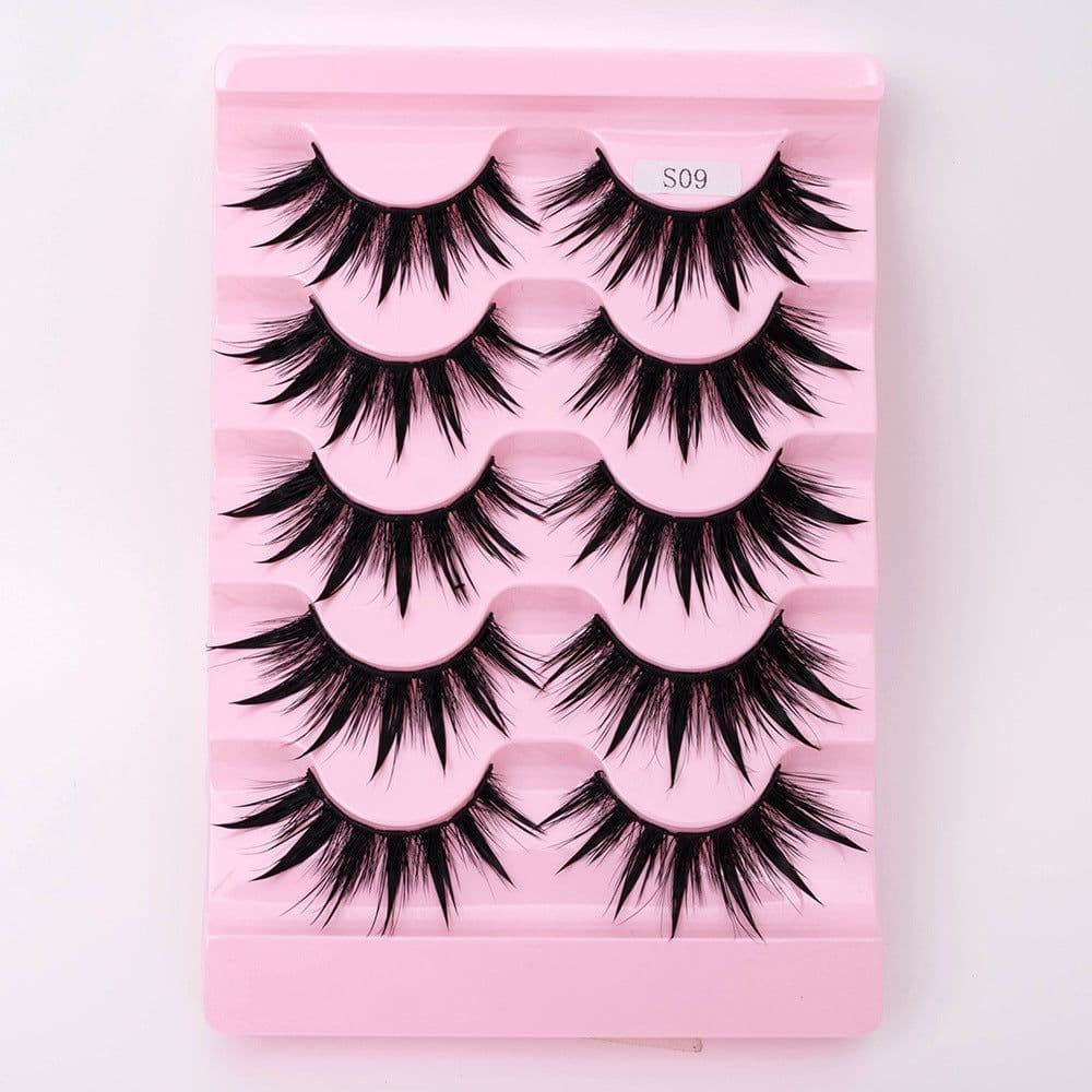 image-Natural 3D Dramatic Fairy Clusters Manga Lashes Fake Eyelashes