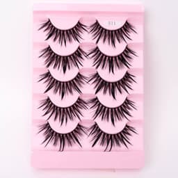 image-Natural 3D Dramatic Fairy Clusters Manga Lashes Fake Eyelashes