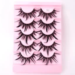 image-Natural 3D Dramatic Fairy Clusters Manga Lashes Fake Eyelashes