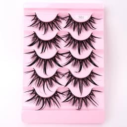 image-Natural 3D Dramatic Fairy Clusters Manga Lashes Fake Eyelashes